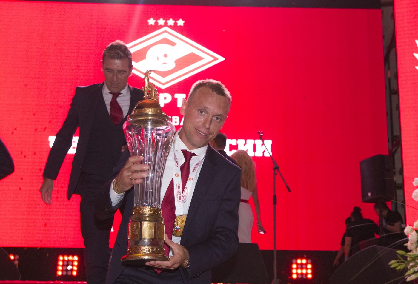 На стадионе «Открытие Арена»